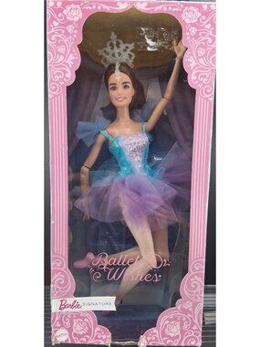 Barbie Signature Ballet Wishes Ballerina Doll In Original Box